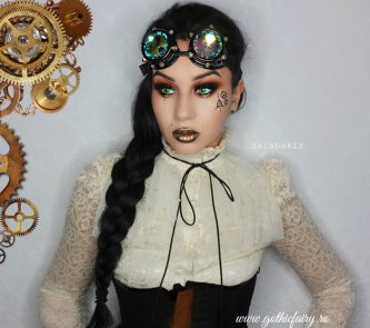 Ochelari steampunk Crystal Vision