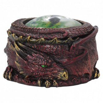 Cutie bijuterii Ochiul dragonului de foc