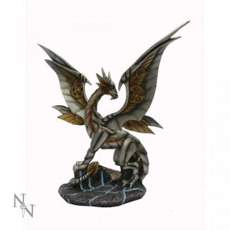 Statueta steampunk Aripa de fier