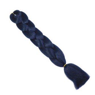 Extensie de par albastru inchis