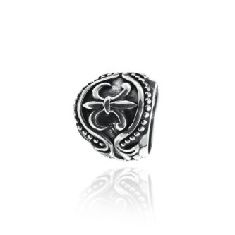 Inel din argint - Fleur de Lis