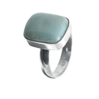 Inel din argint cu larimar