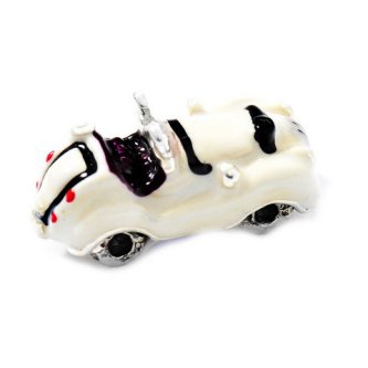 Miniatura din argint masina vintage
