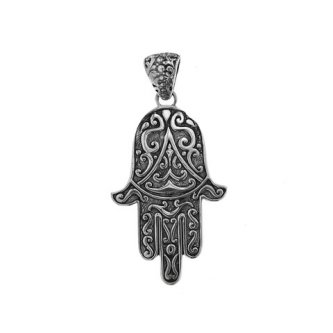Pandantiv din argint Hamsa