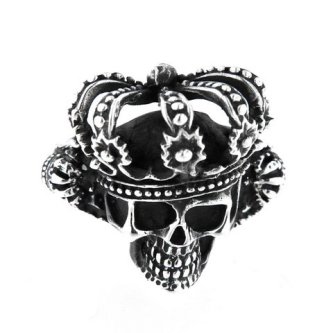 Inel din argint - Skull