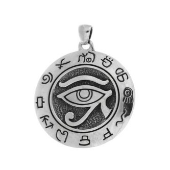 Pandantiv din argint Ochiul lui Horus XL