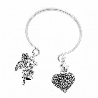 Brățară din argint charms