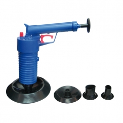Pistol cu aer comprimat pentru desfundarea tevilor