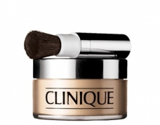 Pudra CLINIQUE blended face powder and brush 20 invisible blend