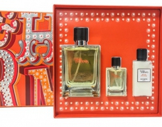 SET CADOU HERMES TERRE D'HERMES EAU DE TOILETTE 100ML + EAU DE TOILETTE 12.5ML + AFTER SHAVE BALSAM 40ML