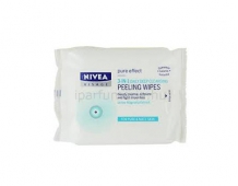 Servetele pentru curatare profunda peeling 3 in 1 Nivea Visage Pure Effect