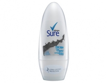 Deodorant roll-on Sure Clear Aqua