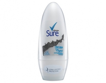 Deodorant roll-on Sure Clear Aqua