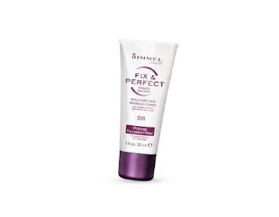 Baza de machiaj Rimmel Fix & Perfect Primer fond de ten 5 in 1
