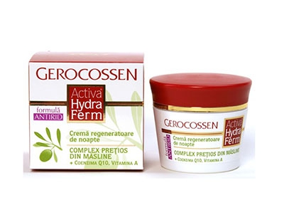 Crema regeneratoare de noapte Gerocossen Activa Hydraferm