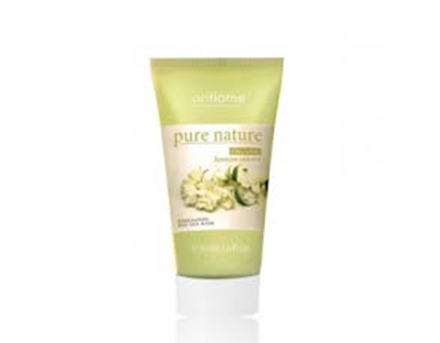 Masca exfolianta de fata cu extracte din iasomie Pure Nature Organic de la Oriflame