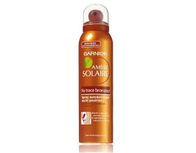 Spray autobronzant Garnier Ambre Solaire No Trace Bronzeur