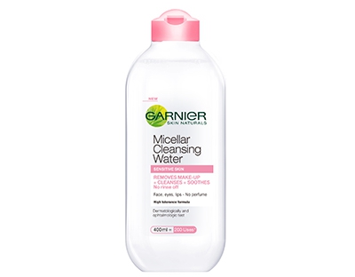 Apa cu particule micele pentru piele sensibila Garnier Skin Cleansing