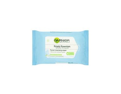 Servetele demachiante pentru toate tipurile de ten, inclusiv piele sensibila Garnier Essentials Sensitive
