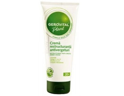 Crema restructuranta antivergeturi Gerovital Plant