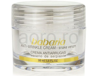 Crema anti-rid de zi si de noapte Babaria Snake Venom