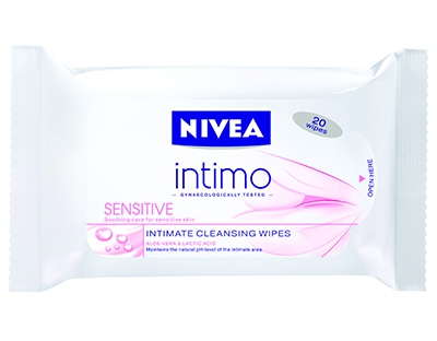 Servetele umede Nivea Intimo Sensitive 