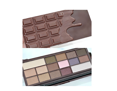 Paleta de farduri Makeup Revolution I Love Makeup I Heart Chocolate