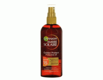 Ulei pentru protectie solara Garnier Ambre Solaire Golden Protect SPF 15