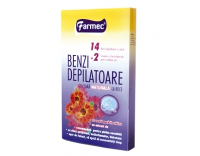 Benzi depilatoare Farmec