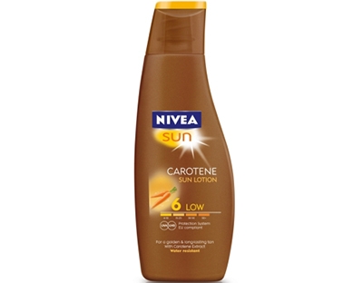 Lotiune de plaja Nivea cu caroten