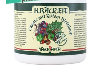 Crema de picioare cu vita de vie Krauter