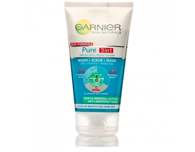 Masca de fata Garnier Pure 3 in 1