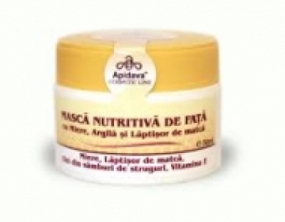 Masca de fata nutritiva Apidava