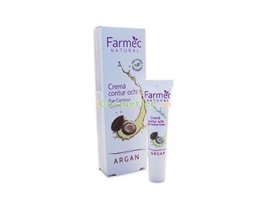 Farmec Crema de ochi si buze cu ulei de argan 15ml | Lei/buc | excon.ro